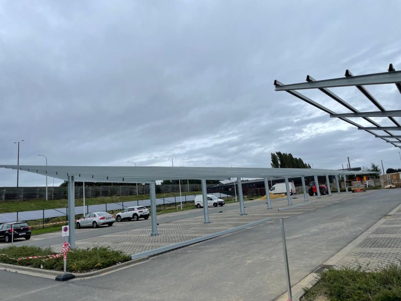 Commercial carport systems